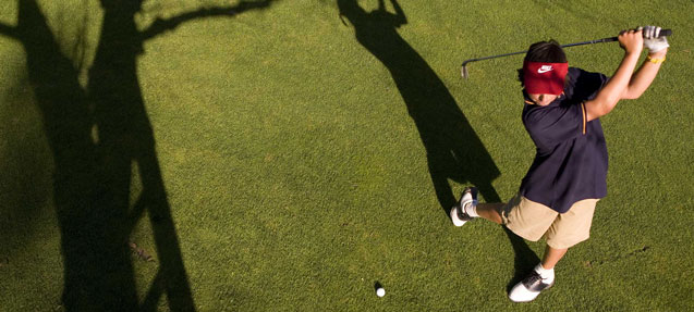 La HerrerĂa Golf club in San Lorenzo de El Escorial (Madrid)